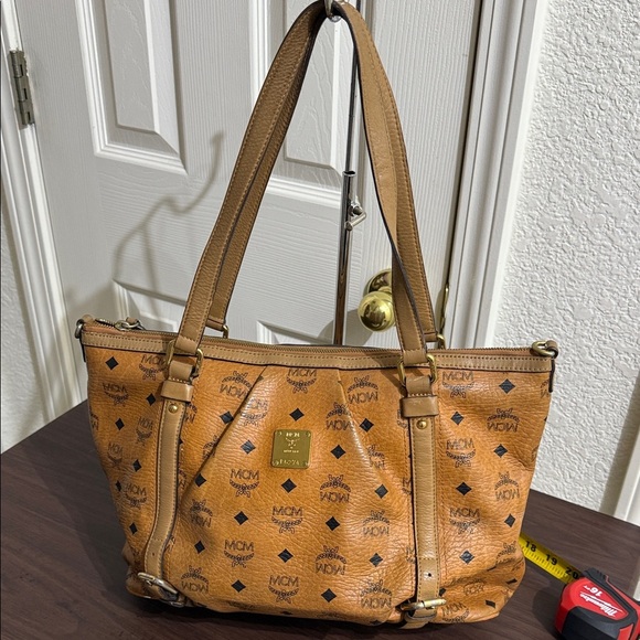 MCM Cognac Shoulder Bag - Picture 1 of 9
